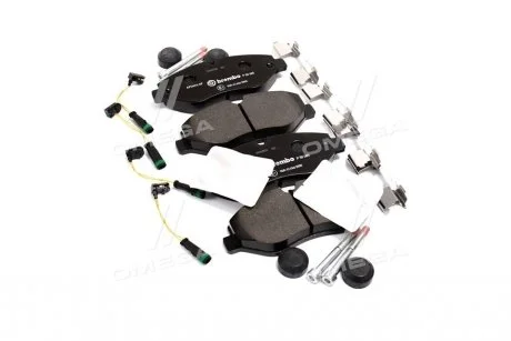 Тормозные колодки передние дисковые BREMBO P50 085