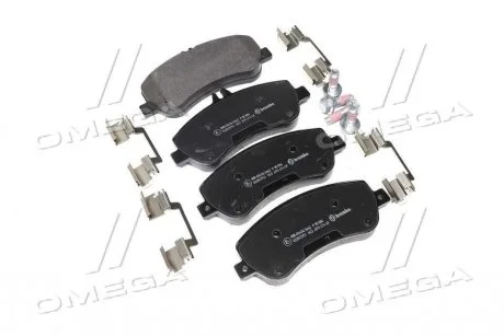 Гальмівні колодки передні дискові BREMBO P50 086