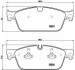 Гальмівні колодки передні дискові BREMBO P50 102 (фото 1)