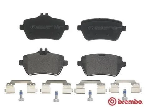 Гальмівні колодки задні дискові BREMBO P50 117 (фото 1)