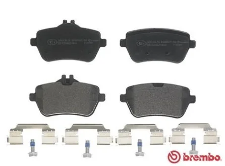 Гальмівні колодки задні дискові BREMBO P50 117
