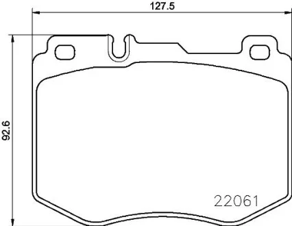 Гальмівні колодки передні дискові BREMBO P50 120