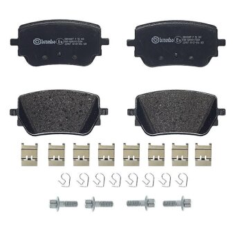 Тормозные колодки дисковые BREMBO P50 148