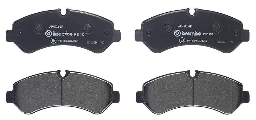 Тормозные колодки дисковые BREMBO P50 150 (фото 1)