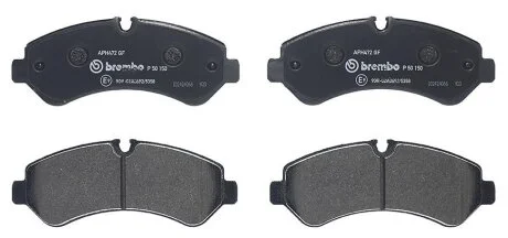 Гальмівні колодки дискові BREMBO P50 150
