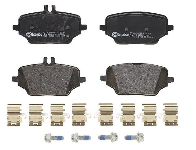 Тормозные колодки дисковые BREMBO P50 162 (фото 1)