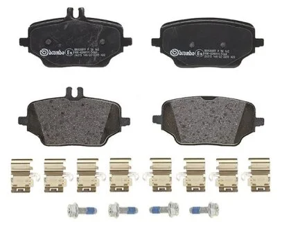 Гальмівні колодки дискові BREMBO P50 162
