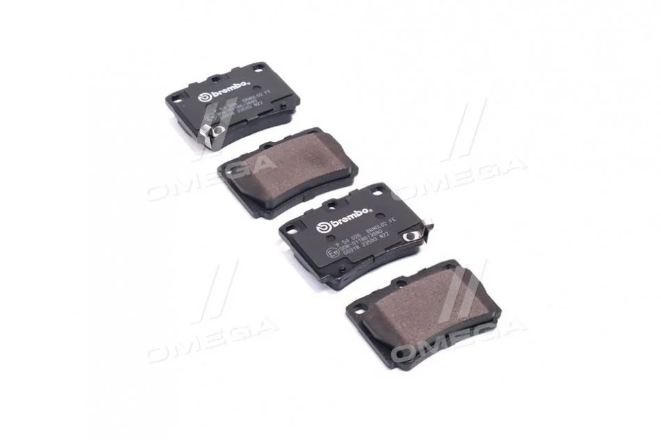 Тормозные колодки задние дисковые BREMBO P54 026 (фото 1)