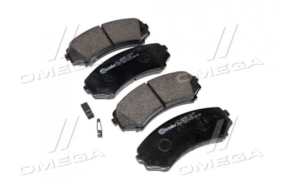 Тормозные колодки передние дисковые BREMBO P54 029 (фото 1)