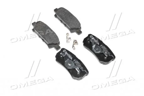Гальмівні колодки задні дискові BREMBO P54 034
