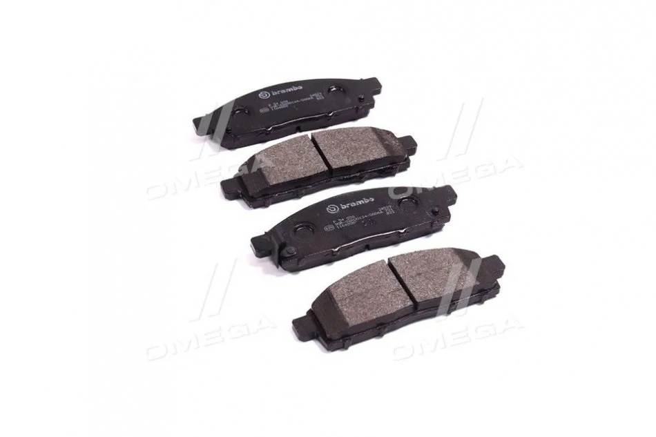 Тормозные колодки передние дисковые BREMBO P54 038 (фото 1)