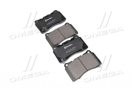 Тормозные колодки передние дисковые BREMBO P54 039