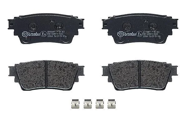 Тормозные колодки дисковые BREMBO P54 063 (фото 1)