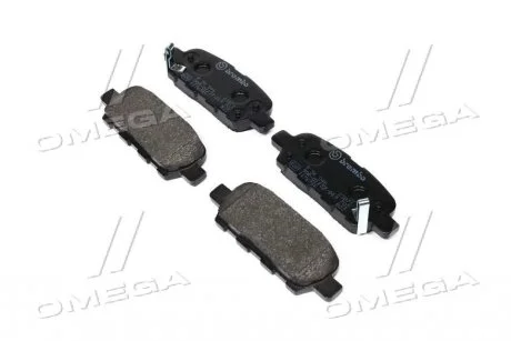 Тормозные колодки задние дисковые BREMBO P56 046