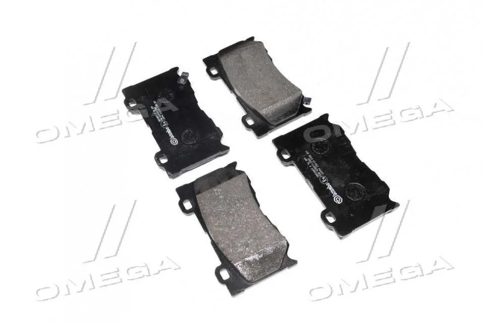 Тормозные колодки передние дисковые BREMBO P56 089 (фото 1)
