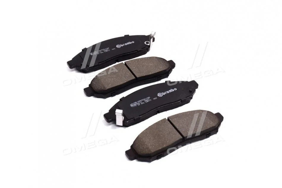 Тормозные колодки передние дисковые BREMBO P56 096 (фото 1)