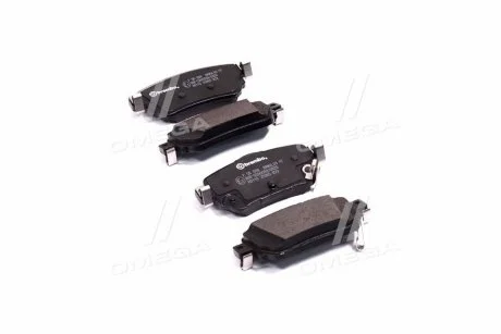 Тормозные колодки задние дисковые BREMBO P56 098