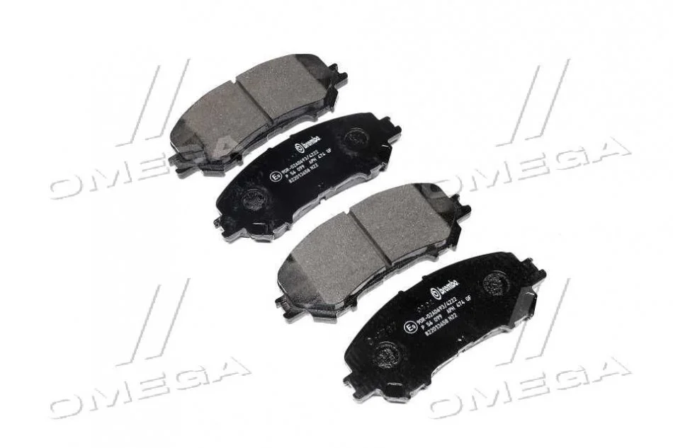 Тормозные колодки передние дисковые BREMBO P56 099 (фото 1)