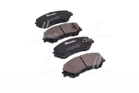 Гальмівні колодки передні дискові BREMBO P56 100