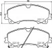 Тормозные колодки дисковые BREMBO P56 106 (фото 1)