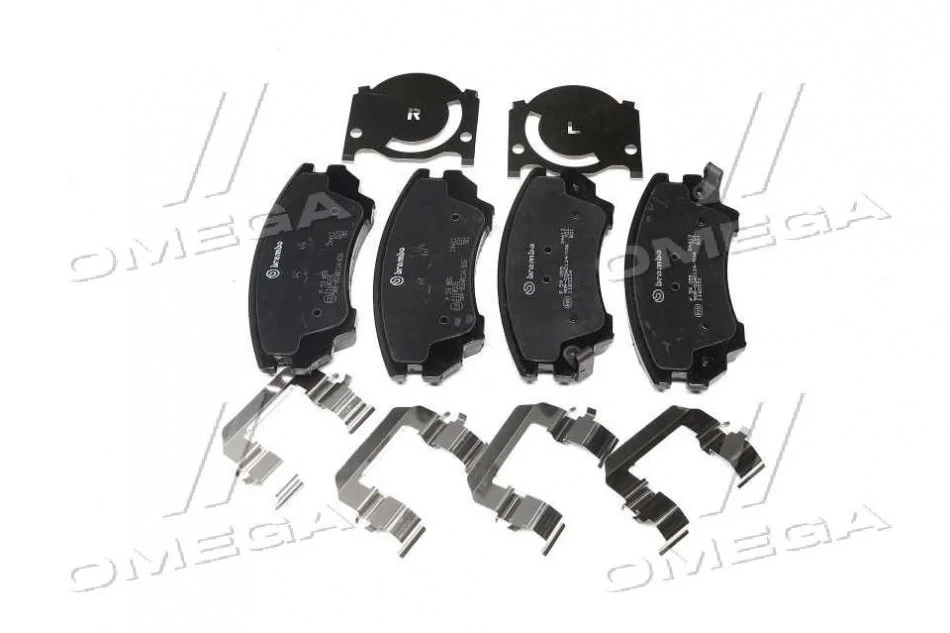 Гальмівні колодки передні дискові BREMBO P59 055 (фото 1)