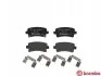 Тормозные колодки задние дисковые BREMBO P59 060 (фото 1)