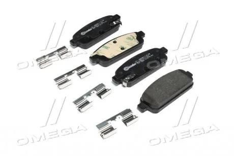 Тормозные колодки задние дисковые BREMBO P59 080