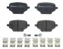 Тормозные колодки дисковые BREMBO P59 098 (фото 1)