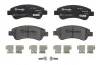 Тормозные колодки дисковые BREMBO P61 066X (фото 1)
