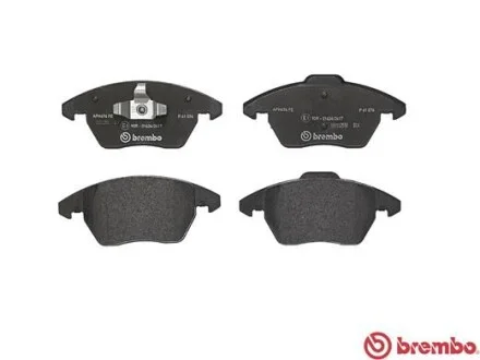 Тормозные колодки передние дисковые BREMBO P61 076