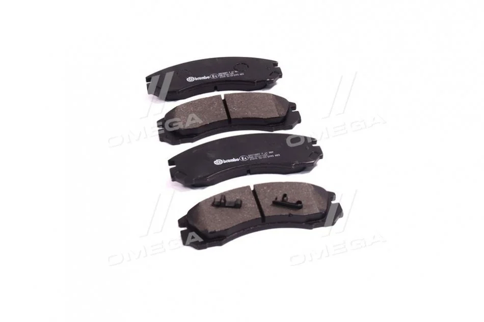 Гальмівні колодки передні дискові BREMBO P61 089 (фото 1)