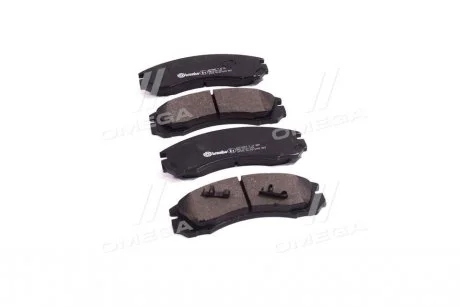 Гальмівні колодки передні дискові BREMBO P61 089