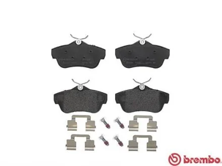Тормозные колодки задние дисковые BREMBO P61 095