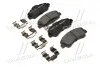 Тормозные колодки передние дисковые BREMBO P61 113 (фото 1)