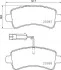 Тормозные колодки дисковые BREMBO P61 130 (фото 1)