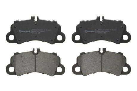 Тормозные колодки дисковые BREMBO P65 043