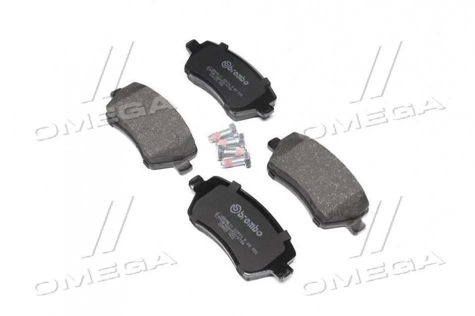 Тормозные колодки передние дисковые BREMBO P68 033 (фото 1)