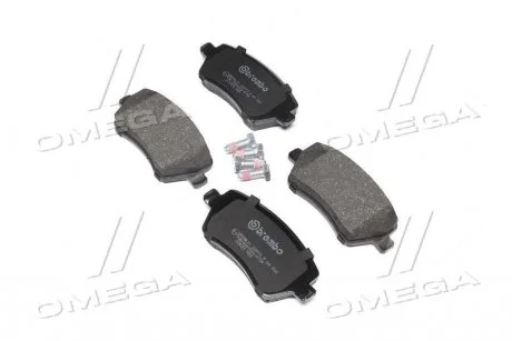Тормозные колодки передние дисковые BREMBO P68 033