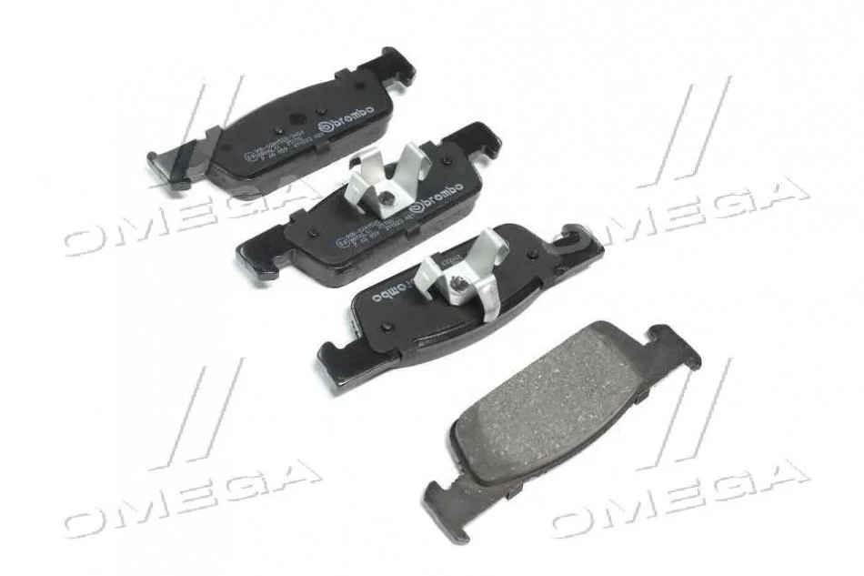 Тормозные колодки передние дисковые BREMBO P68 059 (фото 1)