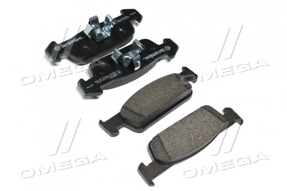 Тормозные колодки передние дисковые BREMBO P68 060 (фото 1)