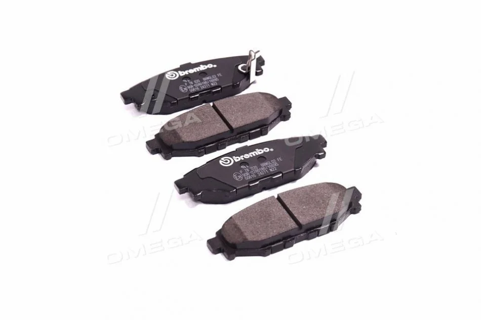 Гальмівні колодки задні дискові BREMBO P78 020 (фото 1)