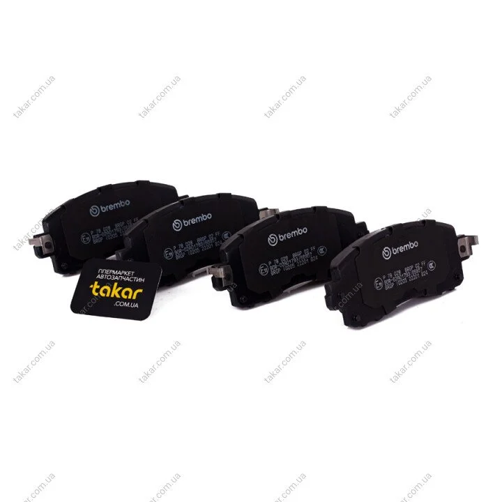 Гальмівні колодки дискові BREMBO P78 028 (фото 1)