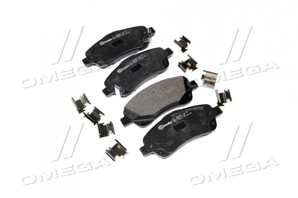 Гальмівні колодки передні дискові BREMBO P83 046 (фото 1)