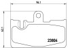 Гальмівні колодки дискові BREMBO P83 059 (фото 1)