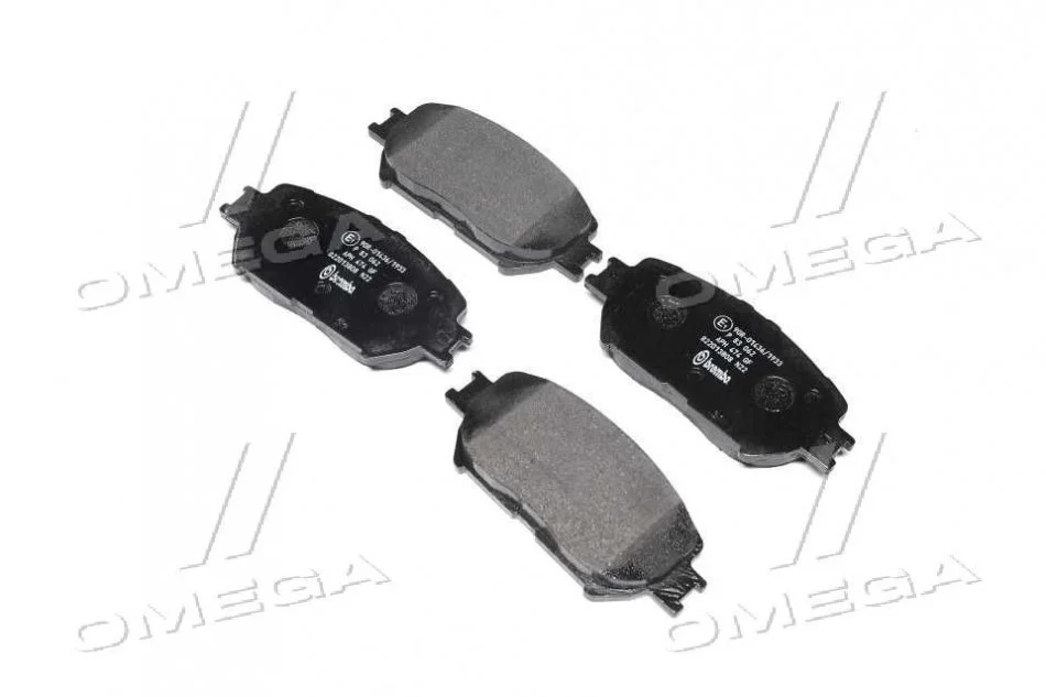 Гальмівні колодки передні дискові BREMBO P83 062 (фото 1)
