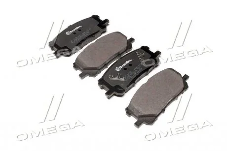 Тормозные колодки передние дисковые BREMBO P83 067