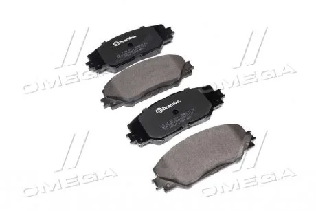 Тормозные колодки передние дисковые BREMBO P83 071