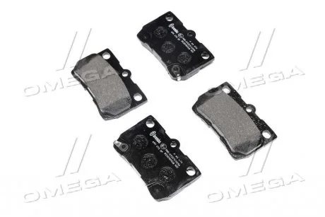 Тормозные колодки задние дисковые BREMBO P83 073