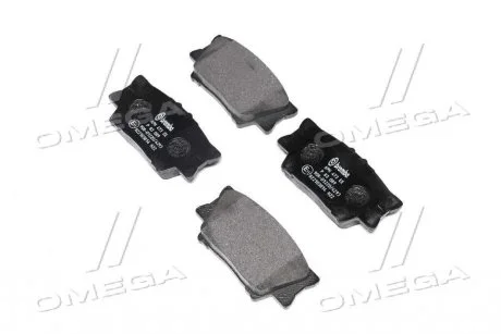 Тормозные колодки задние дисковые BREMBO P83 089