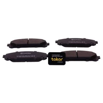 Тормозные колодки дисковые BREMBO P83 145